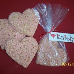 Valentine's Day Krispie Treat Hearts