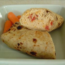 Low-Calorie Chicken 'salad' Wraps