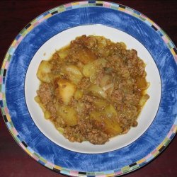 Ground Beef and Potato Curry