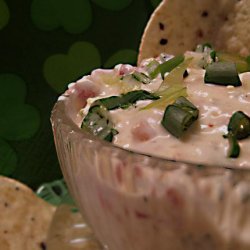Roasted Red Pepper & Green Onion Dip