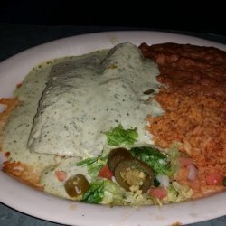 Deluxe Chicken Enchiladas