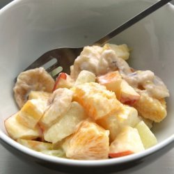 Sour Cream Fruit Salad