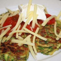 Mexican Zucchini Fritters