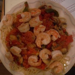 Olive Garden Shrimp Primavera