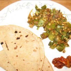 Bhindi Bhaji (Fried Stuffed Okra)