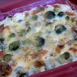 Gratin of Brussels Sprouts