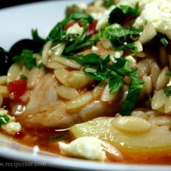 Tomato and Chicken With Feta