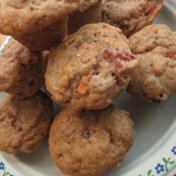 Mini Carrot Cranberry Muffins