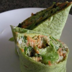 Creamy Avocado and White Bean Wrap