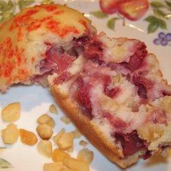 Strawberry-Macadamia Nut Muffins