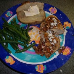 Chicken Breasts Stuffed With Feta & Sun-Dried Tomatoes