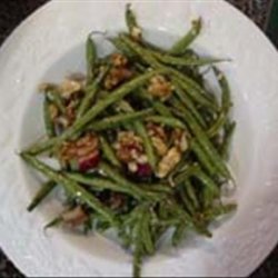 Roasted Green Beans With Greek Dressing