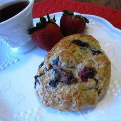 Bacon Blueberry Scones