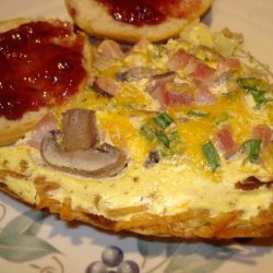 Hash Browns Quiche - Paula Deen