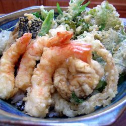 Tempura Donburi - Tendon - Tempura Rice Bowl