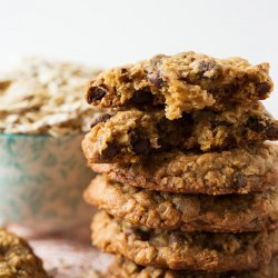 Honey-Chocolate Oatmeal Cookies