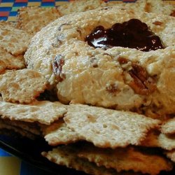 Cheese Ring With Strawberry Jam