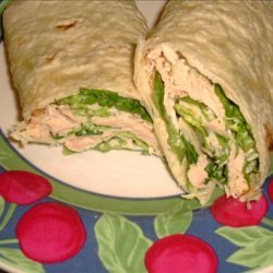 Easy Chicken Caesar Wraps