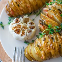 Baked Sliced Potatoes