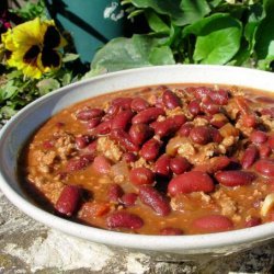 Sweet & Spicy Chicken Chili