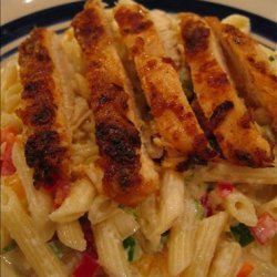 My Version of Blackened Chicken Pasta