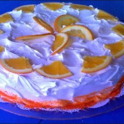 Orange Creamsicle Cake (From Scratch)