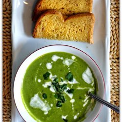 Cucumber-Spinach Soup