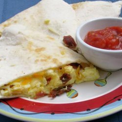 Scrambled Egg Quesadillas