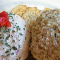 Super Amazing Deviled Ham Cheese Ball