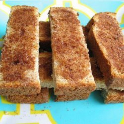 Cinnamon Sugar Toast Strips