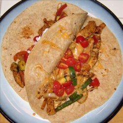 Mark's Low Fat Chicken Fajitas