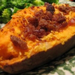 Twice Baked Sweet Potatoes