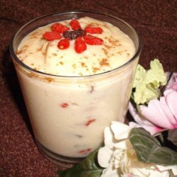 Goji Berry Rice Pudding