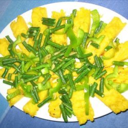 Polenta with Green Beans