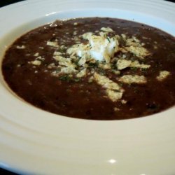 Awesome Healthy Black Bean Soup