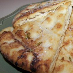 Fennel and Sea Salt Pita Bread Crisps