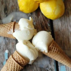 Lemon Buttermilk Ice Cream