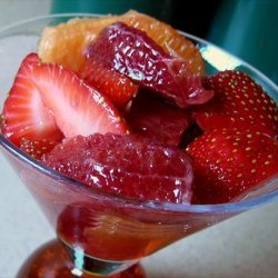 Strawberry Orange Salad With Cardamom Syrup