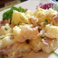 Warm Dijon Potato Salad