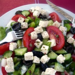 Xoriatiki (Greek  Village  Salad)