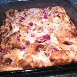 Cranberry Bread Pudding