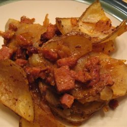 Cajun Ham and Potato Bake