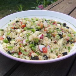 Quinoa and  Vegetable Tabouli Salad