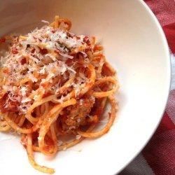 One-Dish Microwave Spaghetti