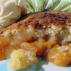 The Easiest Fresh Peach Cobbler Ever!