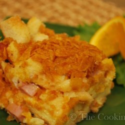 Ham and Cheese Strata