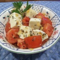 Cherry Tomato Mozzarella Saute