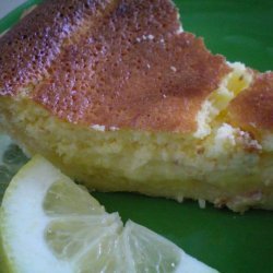 Lemon Pudding Pie