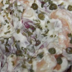 Cold Shrimp Salad With Capers and Dill