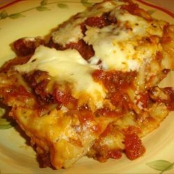 Incredible Lasagna W/ Bolognese Sauce